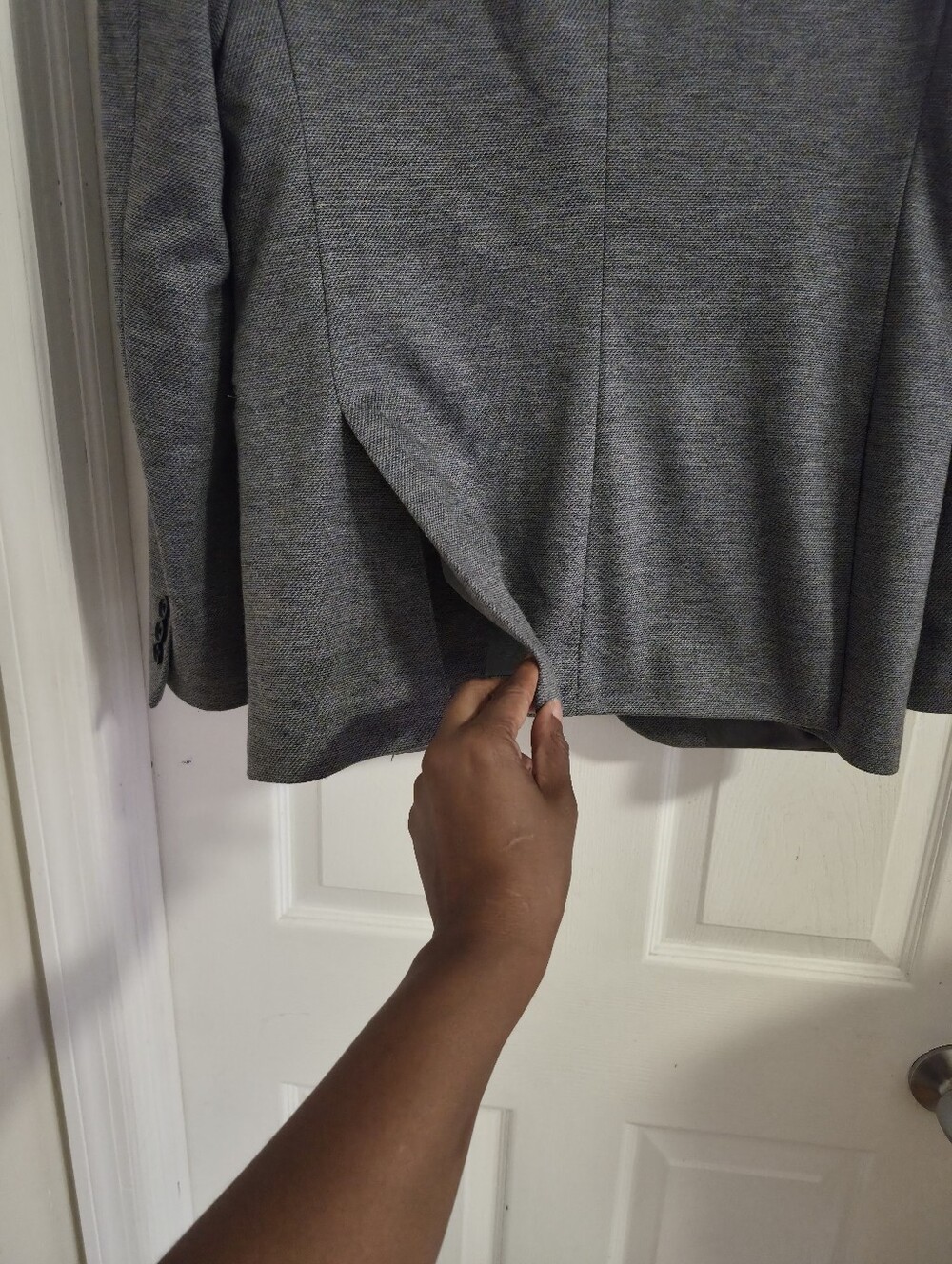 Frank & Oak Laurier Fit Gray Blazer Men's 38 Tailored Sport Coat Business Casual - Picture 5 of 9